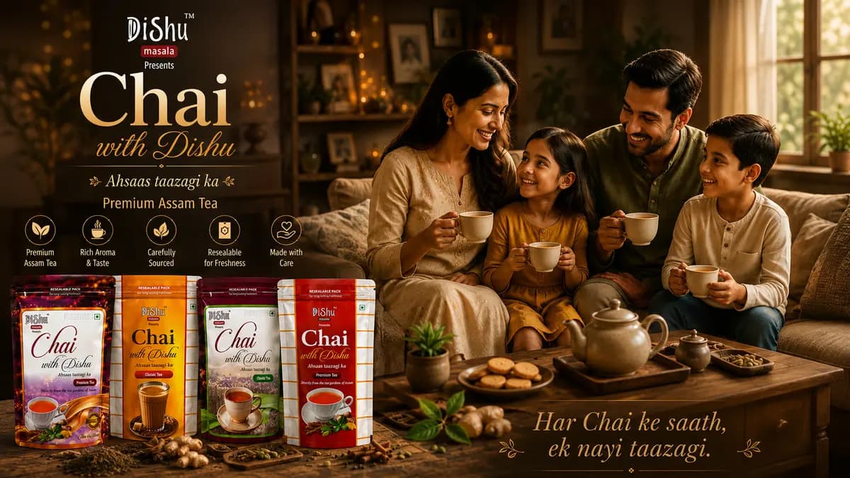 Dishu Classic Tea and Premium Assam Tea — bold, malty loose-leaf black tea